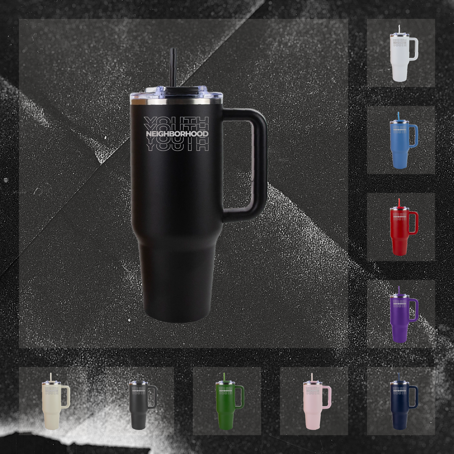 NC Youth Engraved 40oz Tumbler
