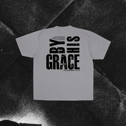 NC Youth Premium Heavyweight Tee - By His Grace