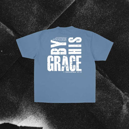 NC Youth Premium Heavyweight Tee - By His Grace