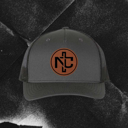 NC Youth Leather Patch Hat