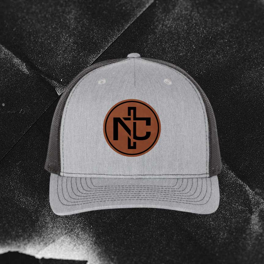 NC Youth Leather Patch Hat