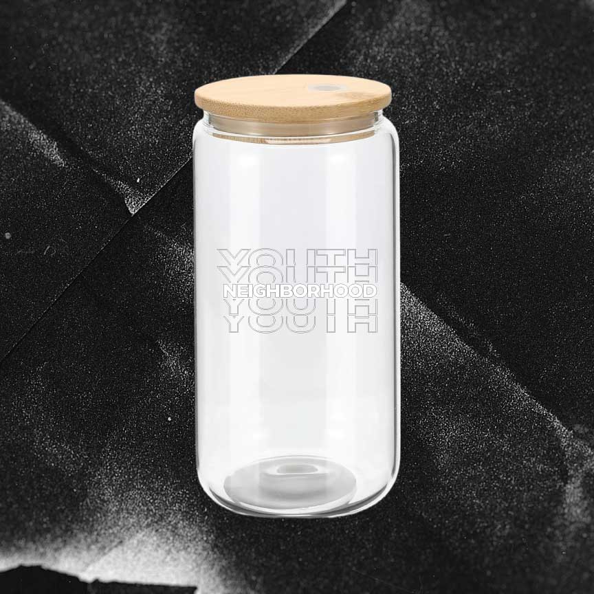 NC Youth Glass Can Tumbler